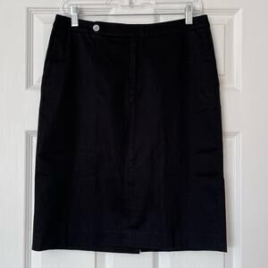 Lauren Ralph Lauren Button Tab Pencil Skirt - Size 6